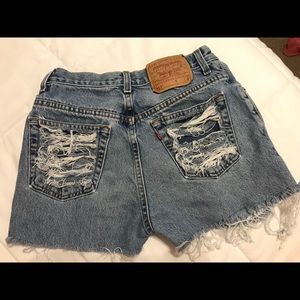 Levi's Shorts - Levi’s 517 relaxed fit hand distressed shorts. Levi's Shorts - Levi’s 517 relaxed fit hand distressed shorts.